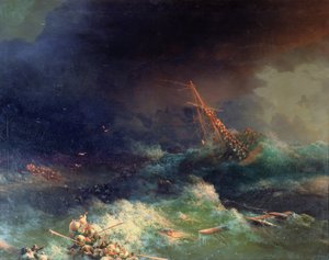 Az Ingermanland vonalhajó katasztrófája a Norvégia melletti Skagerrake-ben 1842. augusztus 30-án